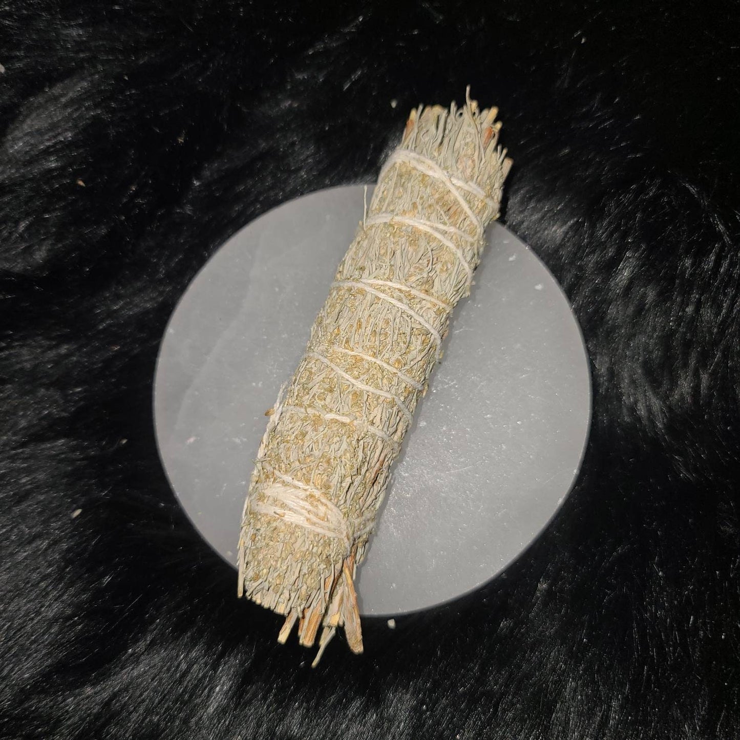 Meditation Sage Stick - mountain sage, frankincense, myrrh, &white copal resin - cleansing, abundance, smudging, smoke cleansing, calm