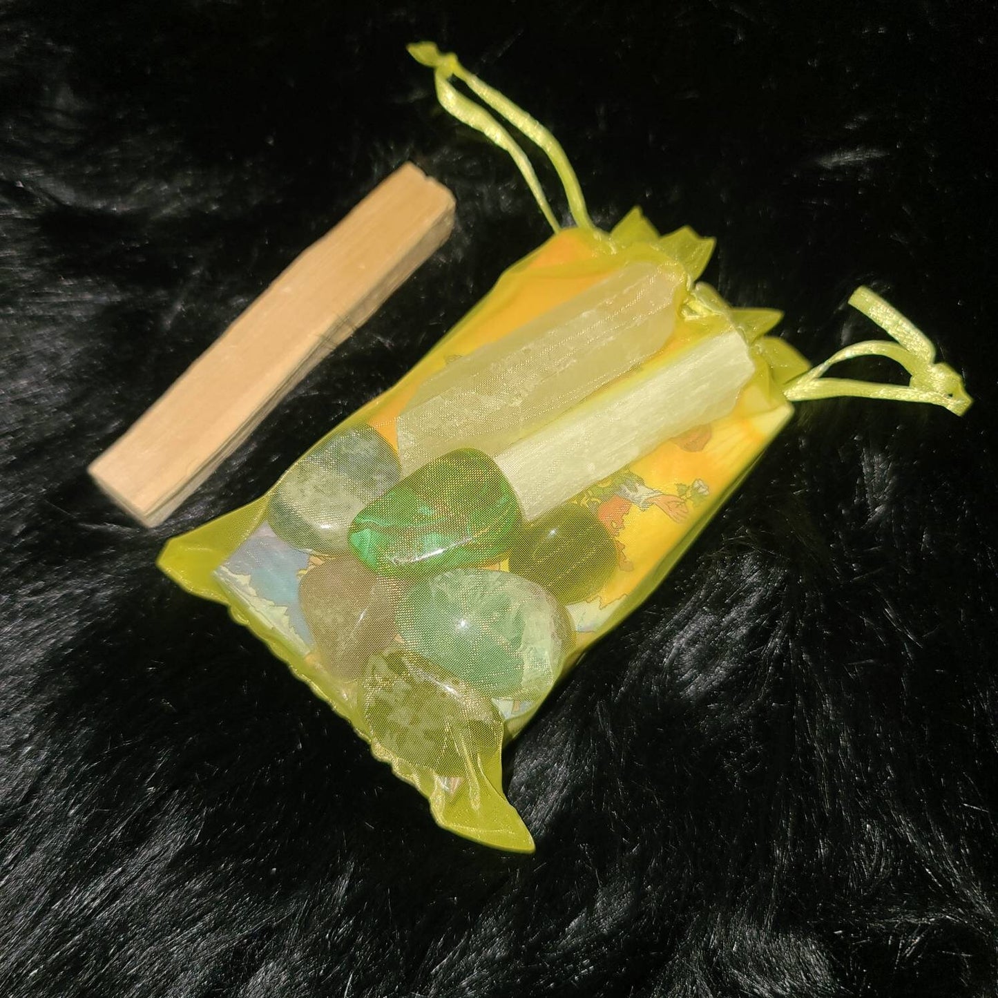 Divination Tarot Set - Rider Waite Deck, Crystals kit, beginner tarot, third eye, amethyst, quartz, malachite, healing, higher self