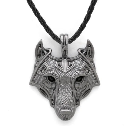 Viking Nordic Wolf Necklace