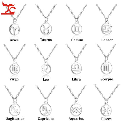 Astrology Zodiac Symbol Necklace