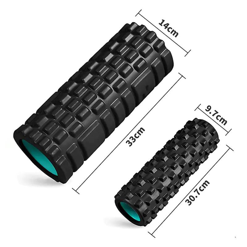 Foam Yoga Column Roller: Muscle Massage Roller Set