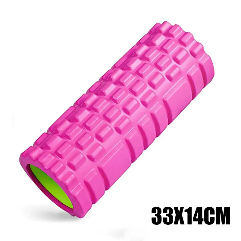 Foam Yoga Column Roller: Muscle Massage Roller Set