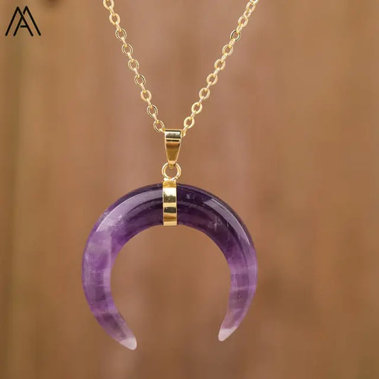 Crystal Moon Necklace