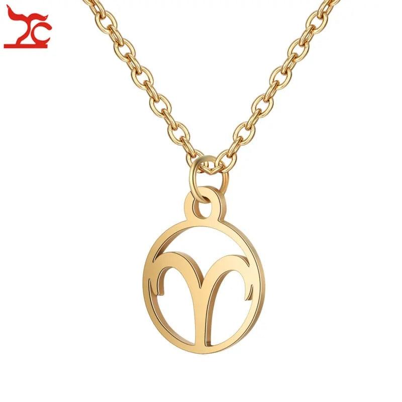 Astrology Zodiac Symbol Necklace