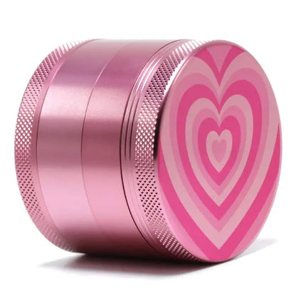 Pink Heart Herb Grinder