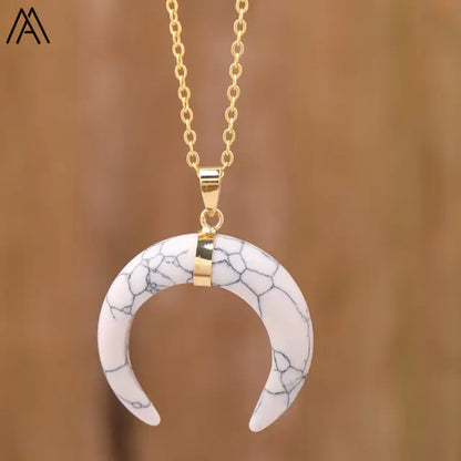 Crystal Moon Necklace