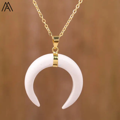 Crystal Moon Necklace