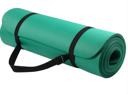 NBR Striped Yoga Mat With Handle