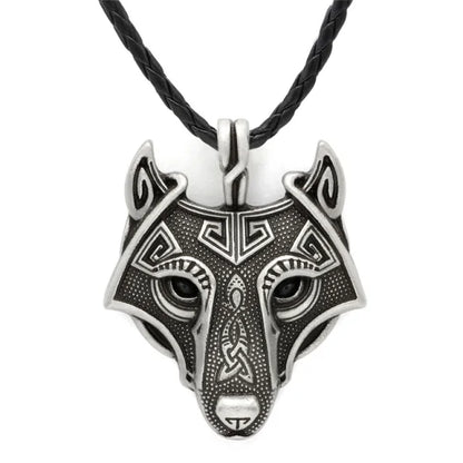 Viking Nordic Wolf Necklace