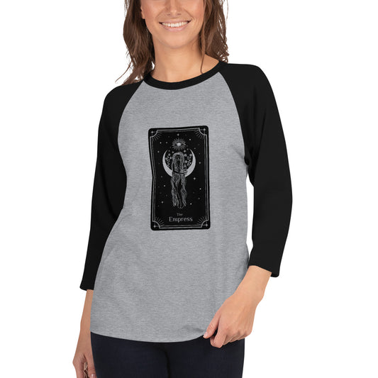 The Empress Tarot Card 3/4 sleeve shirt